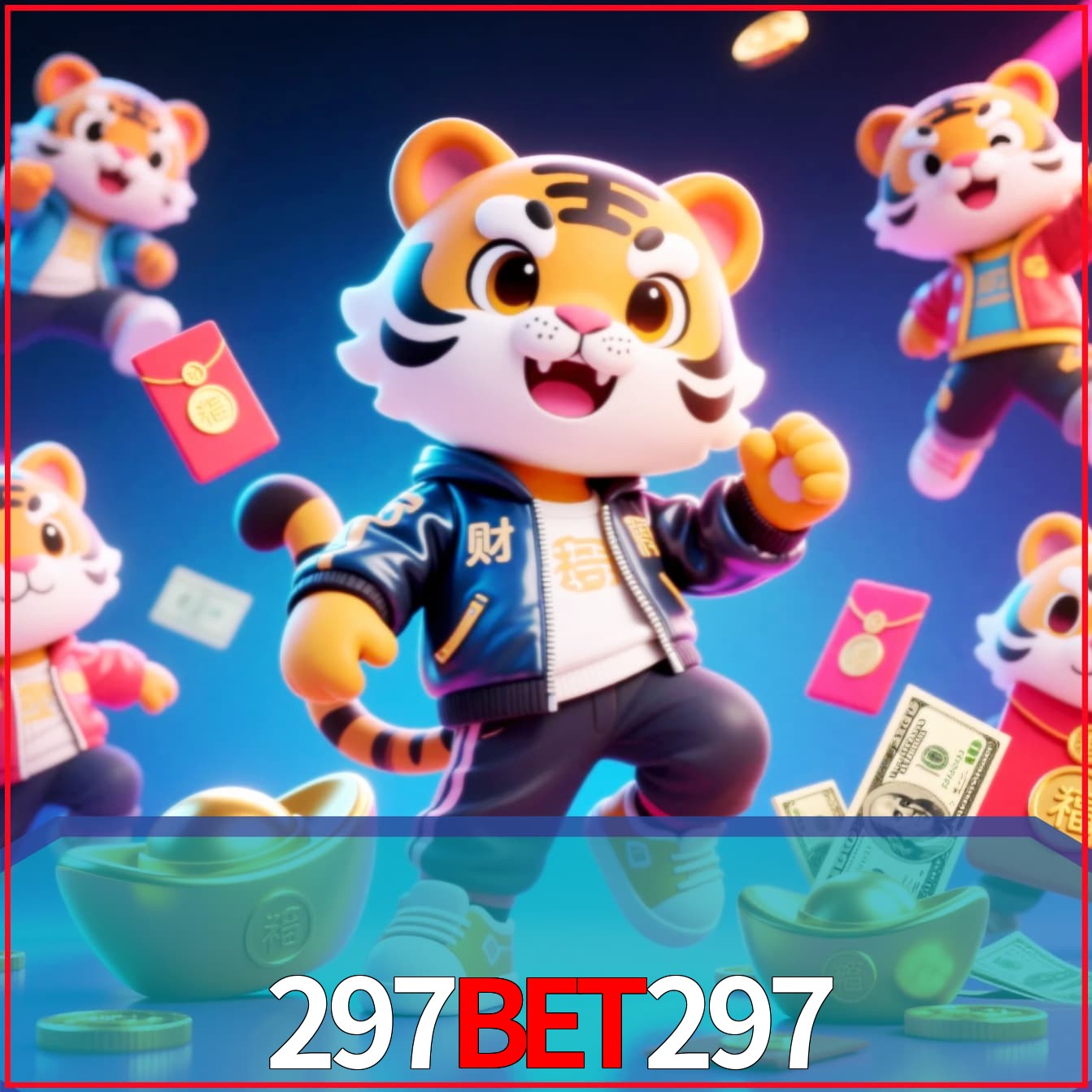 Slot machine 3D icon with number 7 and 1
